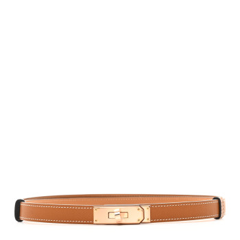 HERMES Epsom Kelly Belt Gold