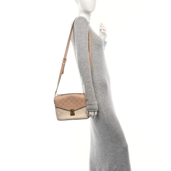LOUIS VUITTON Empreinte Pochette Metis Beige Rose Creme