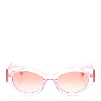 GUCCI Acetate Injection Oval Sunglasses GG1553S Pink