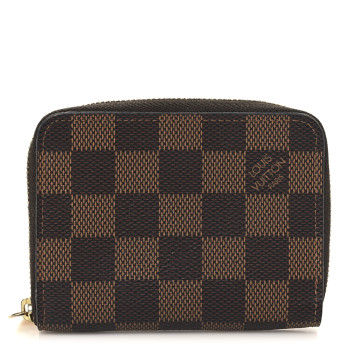 LOUIS VUITTON Damier Ebene Zippy Coin Purse