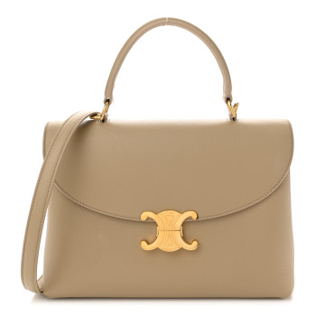 CELINE Supple Calfskin Medium Nino Bronze