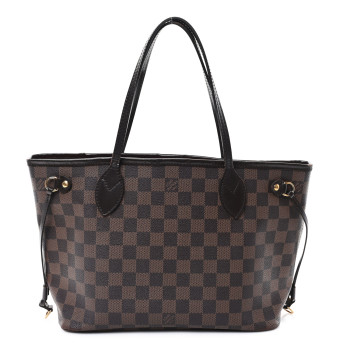 LOUIS VUITTON Damier Ebene Neverfull PM