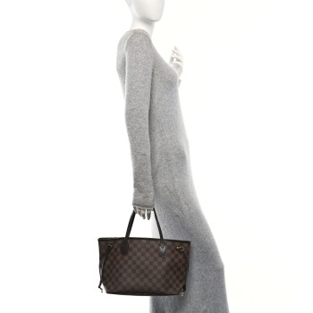 LOUIS VUITTON Damier Ebene Neverfull PM