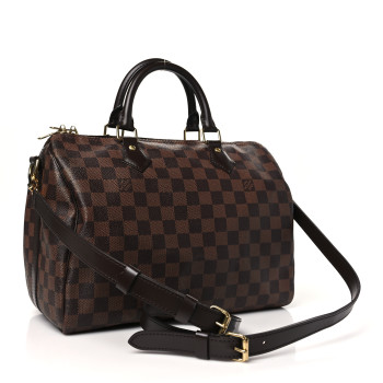 LOUIS VUITTON Damier Ebene Speedy Bandouliere 30