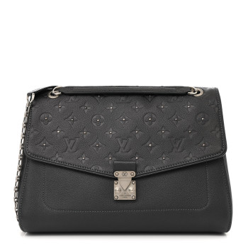 LOUIS VUITTON Empreinte Studded Saint Germain MM Platine