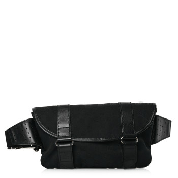 GUCCI Monogram Waist Belt Bag Black