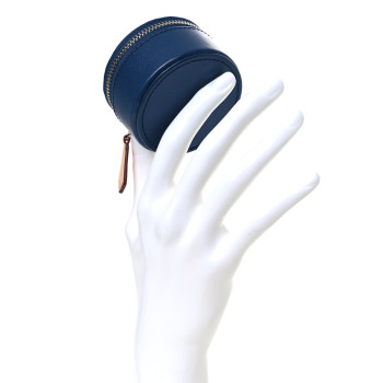 LOUIS VUITTON Calfskin Monogram Escale Horizon Wireless Earphones Case Blue
