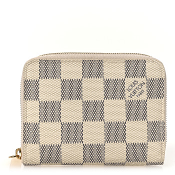 LOUIS VUITTON Damier Azur Zippy Coin Purse