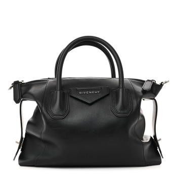 GIVENCHY Smooth Calfskin Small Soft Antigona Black