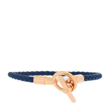 HERMES Swift Glenan Single Tour H Bracelet T2 Navy