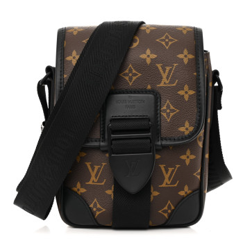 LOUIS VUITTON Monogram Macassar Archy Messenger PM