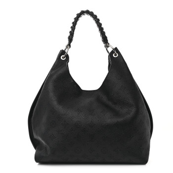 LOUIS VUITTON Mahina Carmel Hobo Black
