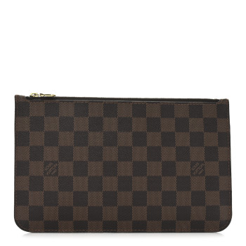 LOUIS VUITTON Damier Ebene Neverfull MM GM Pochette