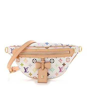 LOUIS VUITTON LV X TM Monogram Multicolor High Rise Bumbag White