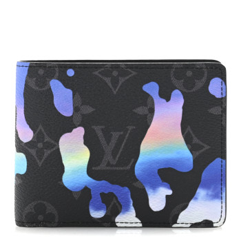 LOUIS VUITTON Monogram Eclipse Sunrise Multiple Wallet