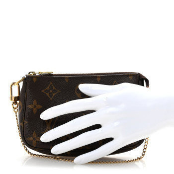 LOUIS VUITTON Monogram Mini Pochette Accessories