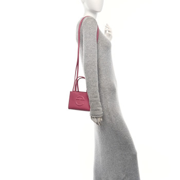 TELFAR Vegan Leather Small Shopping Bag Corned Beef