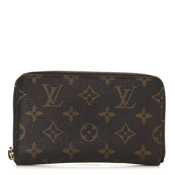 LOUIS VUITTON Monogram Zippy Compact Wallet
