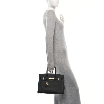 HERMES Togo BIRKIN 30 Black