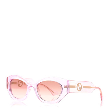 GUCCI Acetate Injection Oval Sunglasses GG1553S Pink