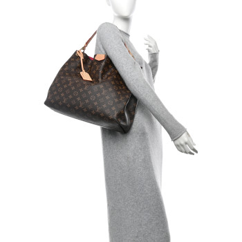 LOUIS VUITTON Monogram Graceful MM Pivoine