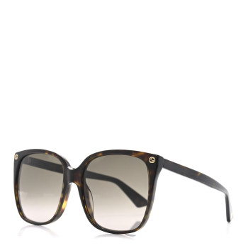 GUCCI Acetate GG Sunglasses GG0022S Havana