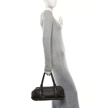 BOTTEGA VENETA Nappa Intrecciato Montaigne Bag Ebano