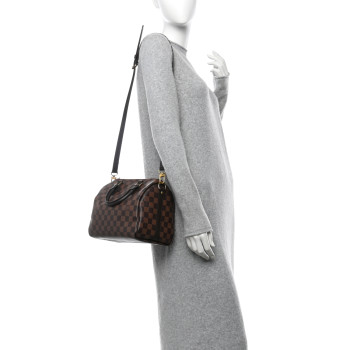 LOUIS VUITTON Damier Ebene Speedy Bandouliere 25