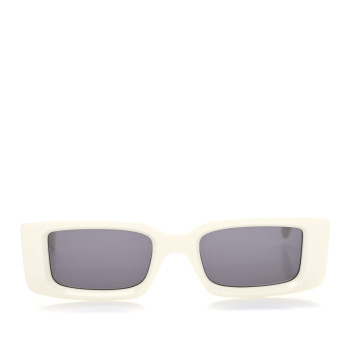 OFF-WHITE Acetate Arthur Square Sunglasses OBR1127 White