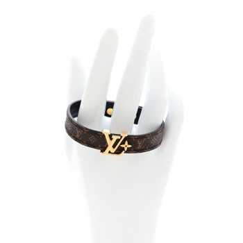 LOUIS VUITTON Monogram Iconic Bracelet 17
