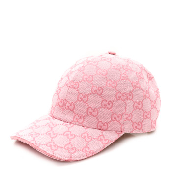 GUCCI Monogram New GG Baseball Hat M Soft Cotton Candy