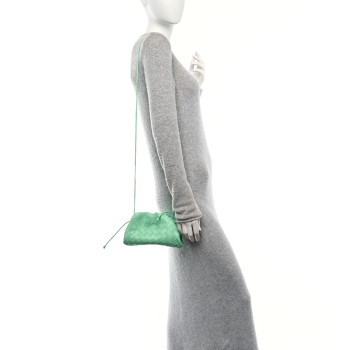 BOTTEGA VENETA Nappa Intrecciato The Mini Pouch Fountain