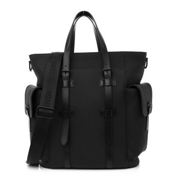 LOUIS VUITTON Taurillon Christopher Tote Black