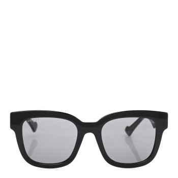 GUCCI Rectangle 52mm Frame Sunglasses GG0998S Black