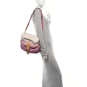 LOUIS VUITTON Denim Sunshine NM Messenger Rouge Fauviste