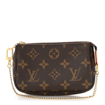 LOUIS VUITTON Monogram Mini Pochette Accessories