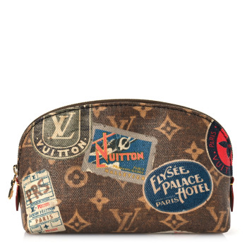 LOUIS VUITTON Monogram Flight Mode Cosmetic Pouch
