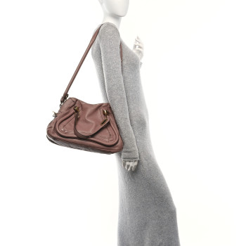 CHLOE Calfskin Medium Paraty Desert Mauve