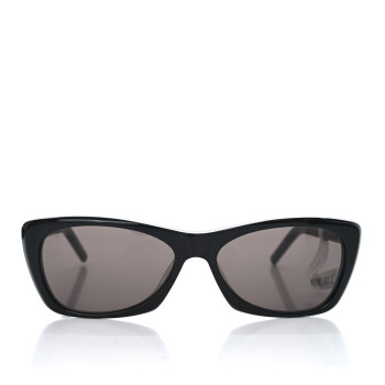 SAINT LAURENT Acetate Cat Eye Sunglasses SL 613 Black