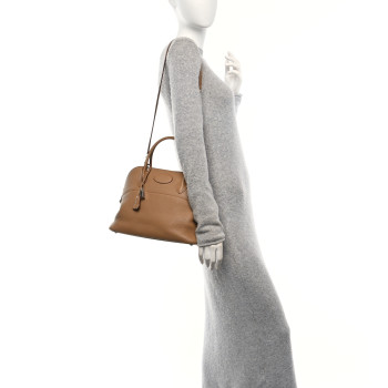 HERMES Taurillon Clemence Bolide 31 Tabac Camel