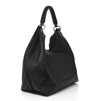 LOUIS VUITTON Mahina Carmel Hobo Black
