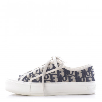 DIOR ワイトレックトラウサ 411P11A5132 9000 CHRISTIAN DIOR Canvas Oblique Walk'N'Dior Low Top Sneakers
