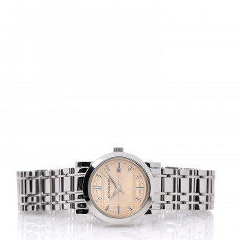 BURBERRY Stainless Steel 28mm Heritage Quartz Watch