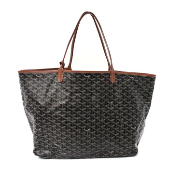 GOYARD Goyardine Saint Louis GM Black Gold