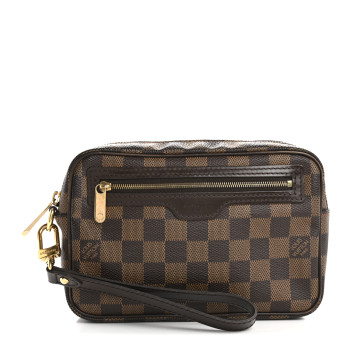 LOUIS VUITTON Damier Ebene Pochette Billets Macao
