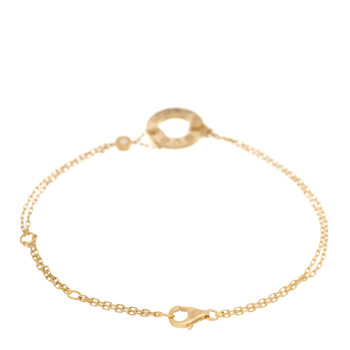 CARTIER 18K Yellow Gold Diamond Love Bracelet