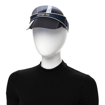CHRISTIAN DIOR Oblique DiorClub V1U Sun Visor Blue