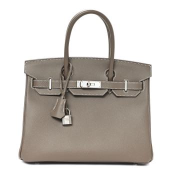 HERMES Epsom Birkin 30 Etoupe