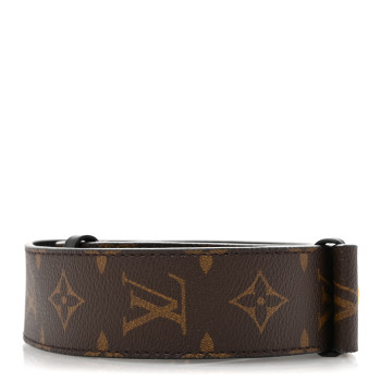 LOUIS VUITTON Monogram Adjustable Bandouliere Shoulder Strap Black