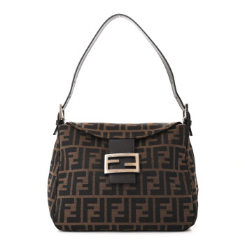 FENDI Zucca Shoulder Bag Tobacco